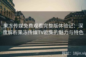 果冻传媒免费观看完整版体验记：深度解析果冻传媒TV剧集的魅力与特色