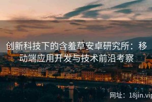 创新科技下的含羞草安卓研究所：移动端应用开发与技术前沿考察